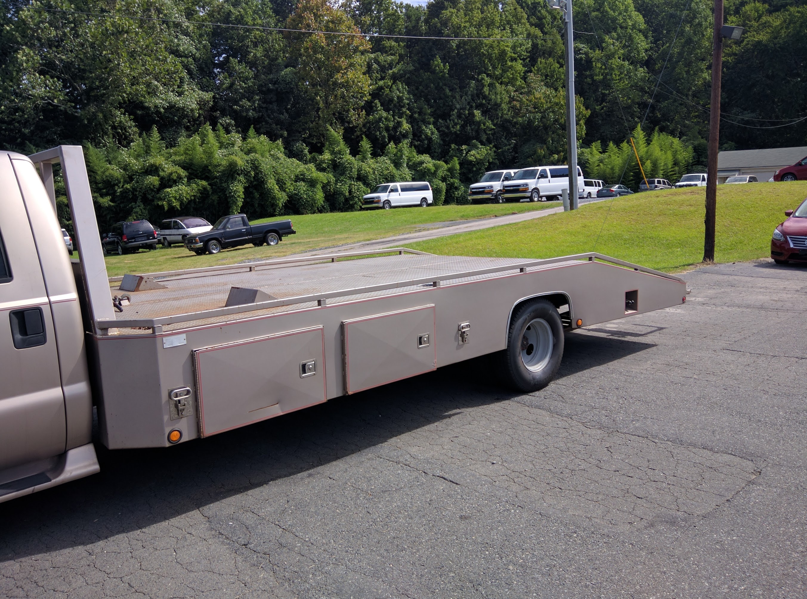 Ramp Truck Car Hauler NC4x4