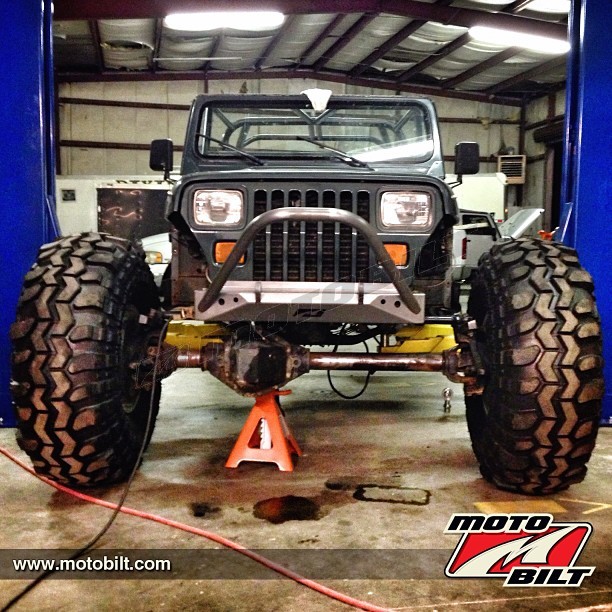 Stubby Jeep TJ / YJ Front Winch Bumper NC4x4